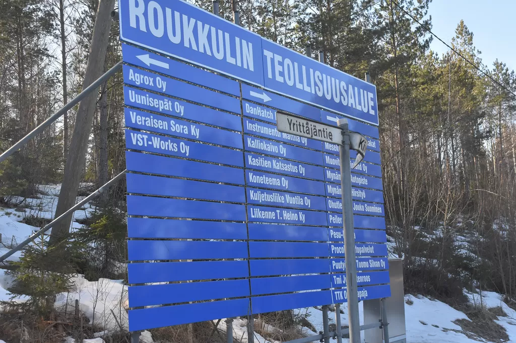 Roukkulin yritysalue laajenee Mynämäessä.