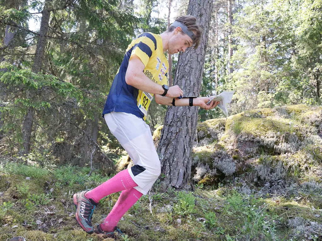 Eero Lapila jaksoi hyvin Karjaan pitkän matkan.