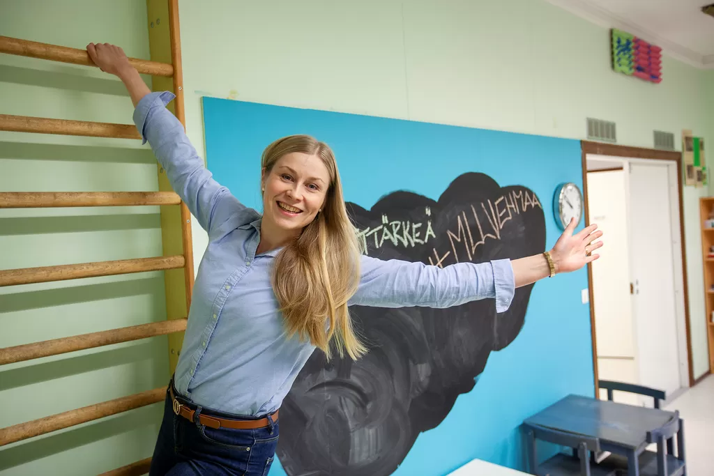 MLL:stä Janina Aulanen löysi sitä mitä kaipasikin. Vehmaalle muuttanut perhe tutustui paikallisiin ihmisiin.